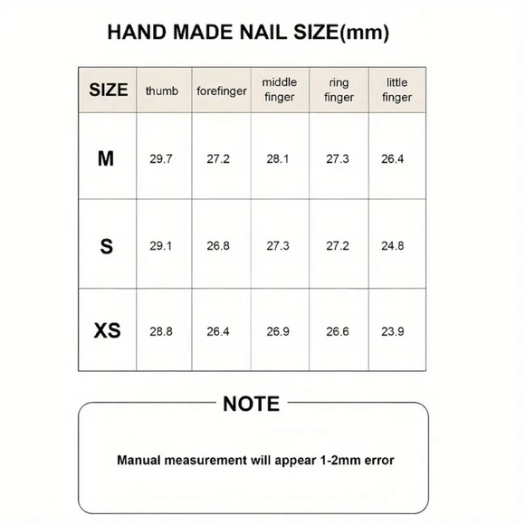 Floral Sky Blue & Cream 3D Press-On Nails reusable medium length 10 pc handmade - Picture 5 of 9